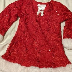 Bonnie Baby sparkly Christmas dress 18mo